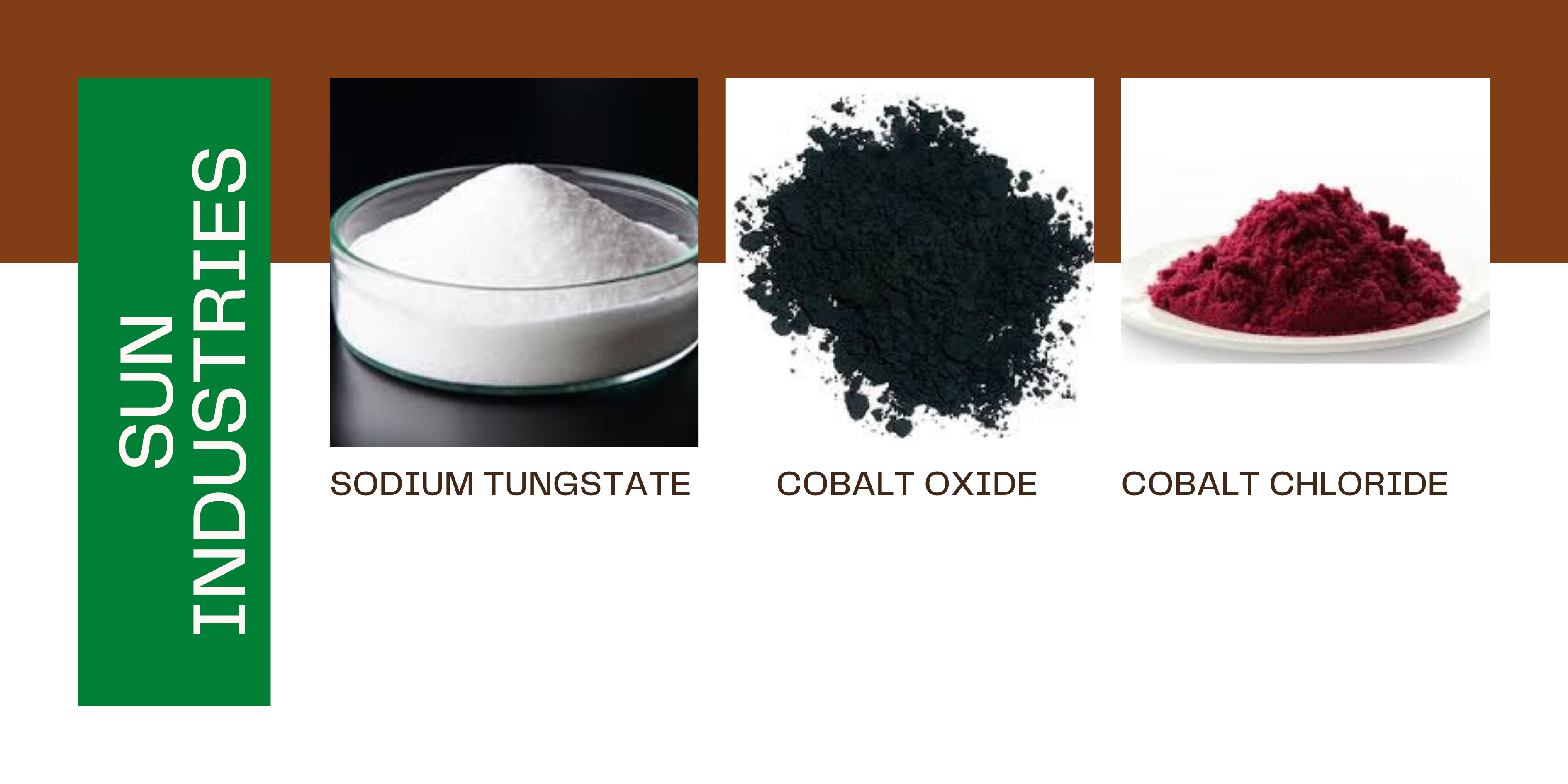 Sun Industries l Sodium tungstate manufacturer Gujarat